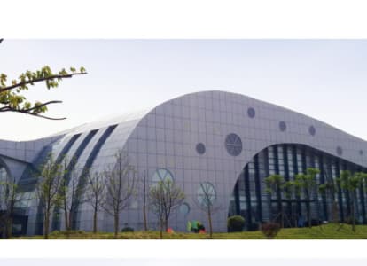 宜兴会议中心外景网架工程
